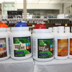 Protein shakes from NuMedica. Non-GMO, Vegan and YUMMY!