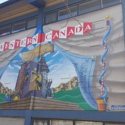 Pavilion Theater - Mural on the side of building