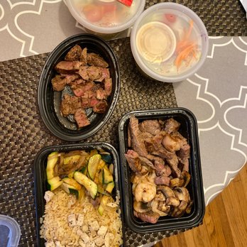 Benihana - Apparently this is supposed to feed 2 ADULTS not kids. Mind you that extra meat I paid an ADDITIONAL. $17! - Teppanyaki Near Me - Arcadia, California