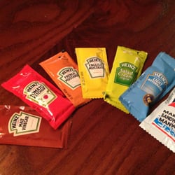 The City Walls - A variety of sauces to choose from