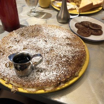 De Dutch - Banana and walnut pancake. Couldn't finish it. - Breakfast & Brunch Near Me - Edmonton, Alberta