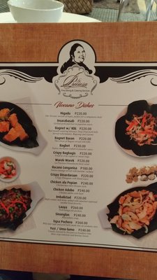 Menu photo 5 La Preciosa Laoag City, ILN