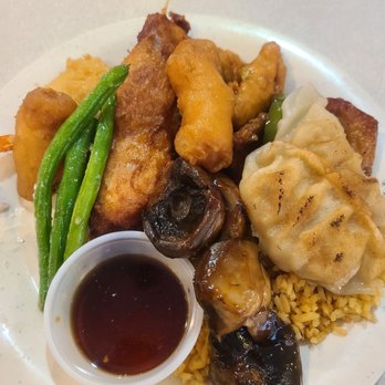 Bamboo Gardens Buffet - a plate of chinese food - Buffets Near Me - Greenfield, Indiana