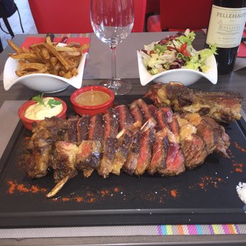 L'Escapade - cote de bœuf 1,2kg - Brasseries Near Me - Loudenvielle, 65
