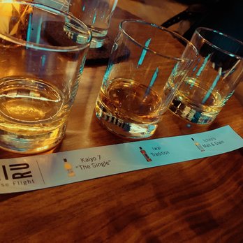 Bar Shiru - Japanese whisky flight. - Cocktail Bars Near Me - Oakland, California