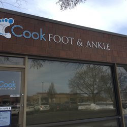 Cook Foot & Ankle - Back entrance (entrance facing the street & parking lot)