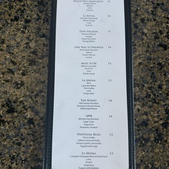 Tradewinds Cafe & Bar - Signature Drinks - Breakfast & Brunch Near Me - Oxnard, California