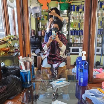 Patty's Hair Garden - Getting a trim and silk press!! - Hair Stylists Near Me - Cornwall, New York Patty's Hair Garden - Getting a trim and silk press!! - Hair Stylists Near Me - Cornwall, New York