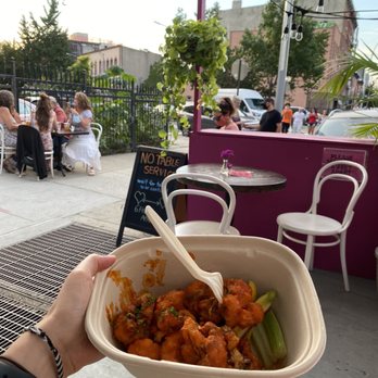 Modern Love Brooklyn - Outdoor seating + Buffalo Wings - Vegan Near Me - Brooklyn, New York Modern Love Brooklyn - Outdoor seating + Buffalo Wings - Vegan Near Me - Brooklyn, New York