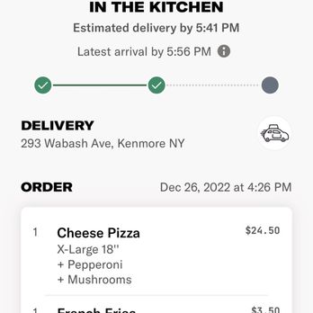 Gino's NY Pizza Elmwood - SLICE Receipt - Pizza Near Me - Buffalo, New York Gino's NY Pizza Elmwood - SLICE Receipt - Pizza Near Me - Buffalo, New York
