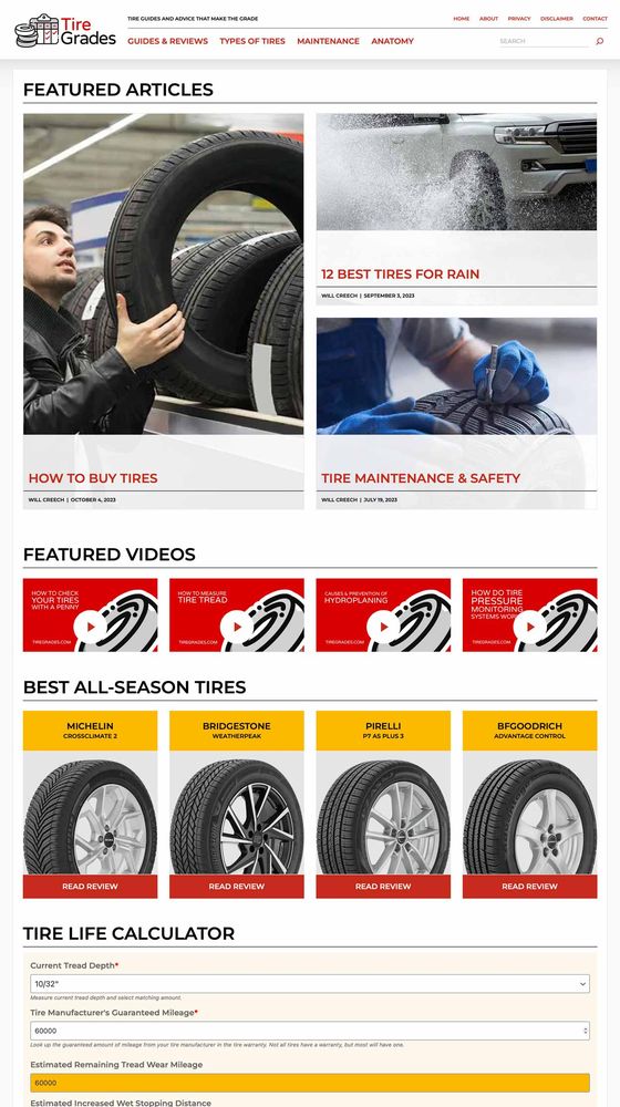 TIREGRADES Updated June 2024 Request a Quote 1409 East Blvd