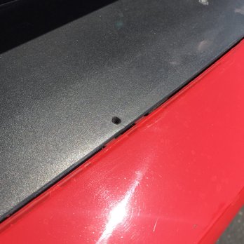 Carson Champion Auto Superstore - Random hole drilled in my bumper - Used Car Dealers Near Me - Gardena, California