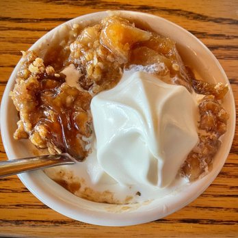 The Dillard House Restaurant - Apple Betty with Ice Cream - American Near Me - Dillard, Georgia The Dillard House Restaurant - Apple Betty with Ice Cream - American Near Me - Dillard, Georgia