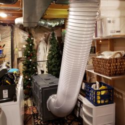 Loon Air Duct Cleaning - Take a look at our 5000 cm vacuum being put to work at a recent yelp customer's home!
