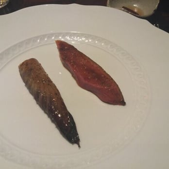 Saison - Grilled duck - too salty - New American Near Me - San Francisco, California Saison - Grilled duck - too salty - New American Near Me - San Francisco, California