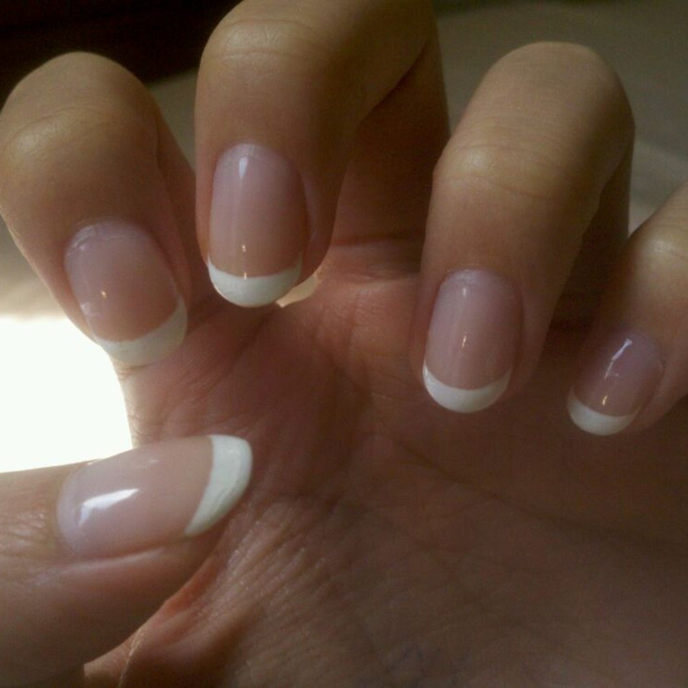 Van’s Nails - French shellac two weeks later :) - Nail Salons Near Me - Santa Clara, California Van’s Nails - French shellac two weeks later :) - Nail Salons Near Me - Santa Clara, California