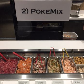 Poke & Box - Step 2 - Choose your Poke mix - Poke Near Me - Honolulu, Hawaii