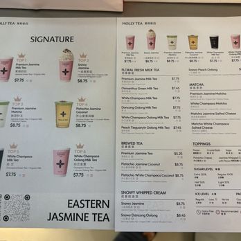Molly Tea - Menu - Bubble Tea Near Me - Richmond, British Columbia