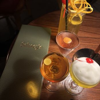 Saksey's - Teeny tiny flight and Gilded Wallbanger - Cocktail Bars Near Me - Detroit, Michigan