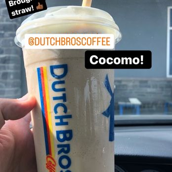 Dutch Bros Coffee - Blended coconut mocha aka Cocomo. - Juice Bars & Smoothies Near Me - Bakersfield, California