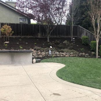 Arreola Landscape and Pool Design - View of Redone Hillside - Landscaping Near Me