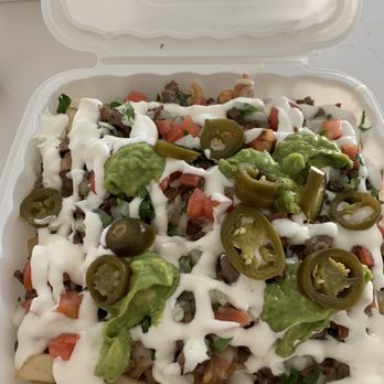El Machete Mexican Grill - Nacho fries with carne asada - Mexican Near Me - Antioch, California