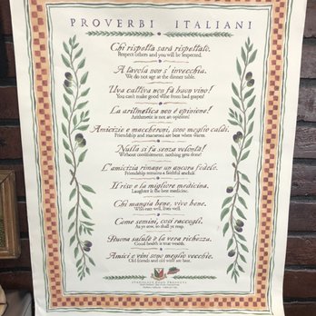 Gino's Pizza - Proverbi Italiani - molta importante - Pizza Near Me - Raleigh, North Carolina