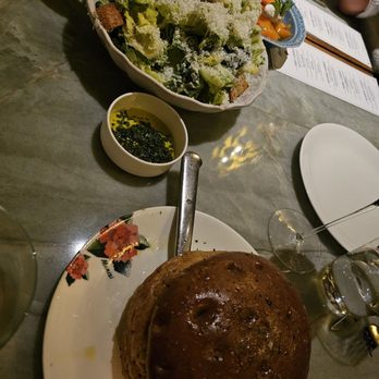 Marisi - Gem salad and focaccia - Italian Near Me - La Jolla, California