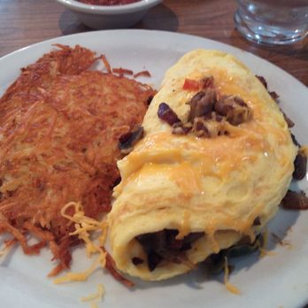 Denny's - Supreme Omelet. Not amazing. More fresh grilled veggies would have saved it. - American Near Me - San Clemente, California Denny's - Supreme Omelet. Not amazing. More fresh grilled veggies would have saved it. - American Near Me - San Clemente, California