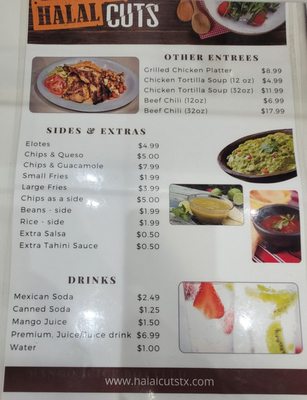 Menu photo 3 Halal Cuts Taco Restaurant and Meat Shop Irving, TX