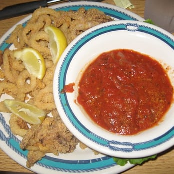 Captain Ratty's - Calamari and Maranara Sauce - Seafood Near Me - New Bern, North Carolina Captain Ratty's - Calamari and Maranara Sauce - Seafood Near Me - New Bern, North Carolina