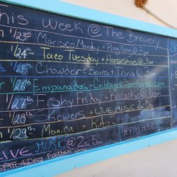 San Felipe Brewing - Plan for the week