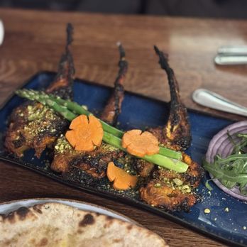 Arth Bar & Kitchen - Pistachio Lamb Chops - Asian Fusion Near Me - Culver City, California