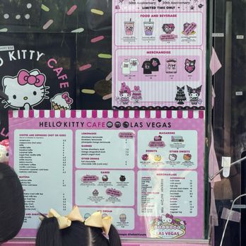 Hello Kitty Cafe - Desserts Near Me - Las Vegas, Nevada