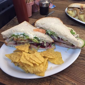 Doorsteps - Chicken stuffing and cranberry sandwich - Coffee & Tea Near Me - Belfast, BFS