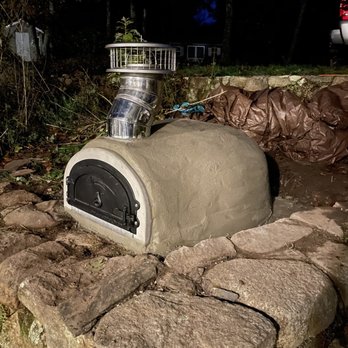 A-Tec Chimney Sweep - Pizza oven phase 1 Reinforced refractory cement dome with 2" ceramic firewool insulation and class a interior piping - Chimney Sweeps Near Me - Smithfield, Rhode Island