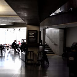 Canteen At The Mac - A quiet coffee..