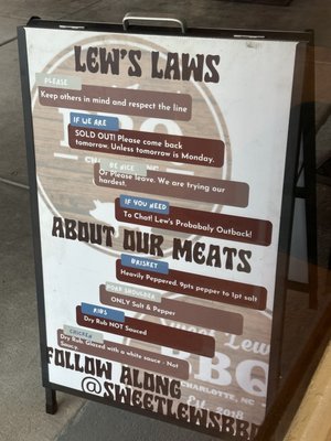 Menu photo 2 Sweet Lew’s BBQ Charlotte, NC Menu photo 2 Sweet Lew’s BBQ Charlotte, NC