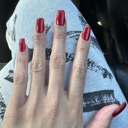 021024. Perfect nail shape. Gel application can be better. Over all, BEAUTIFUL!
