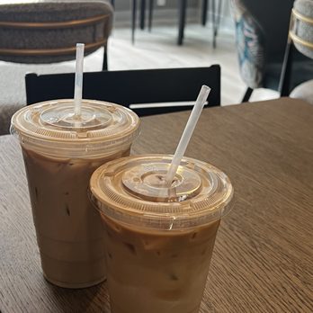 Velvet Honey - ice lattee one of them ice hojicha - Coffee & Tea Near Me - Brooklyn, New York Velvet Honey - ice lattee one of them ice hojicha - Coffee & Tea Near Me - Brooklyn, New York