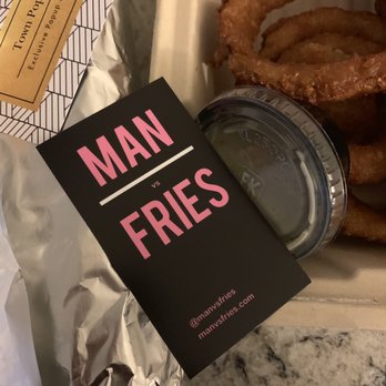 Man vs Fries - Beer Battered Onion Rings - Pop-Up Restaurants Near Me - Oakland, California