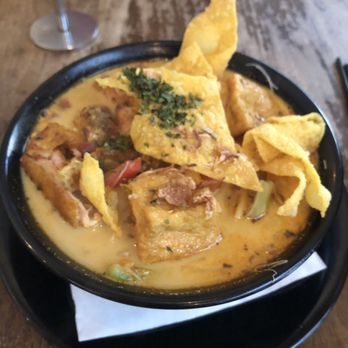 Laksa Bar - Curry laksa with chicken (small) - Malaysian Near Me - Melbourne, VIC Laksa Bar - Curry laksa with chicken (small) - Malaysian Near Me - Melbourne, VIC