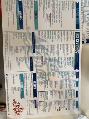 Menu photo 7 La Marea San José del Cabo, BCS