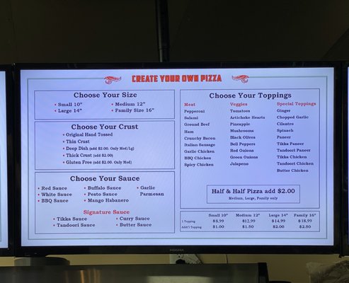 Menu photo 2 Pizza Twist Ashburn, VA