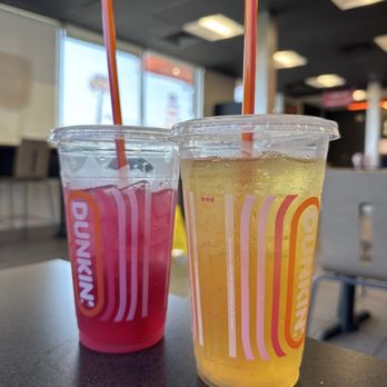 Dunkin' - Black Cherry Limeade and Green Iced Tea - Donuts Near Me - New Port Richey, Florida Dunkin' - Black Cherry Limeade and Green Iced Tea - Donuts Near Me - New Port Richey, Florida