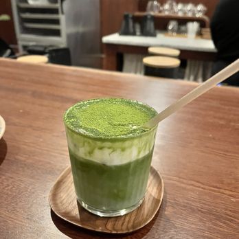 Verse - Gorgeous iced matcha latte (mine was with oat milk). - Cafes Near Me - Astoria, New York Verse - Gorgeous iced matcha latte (mine was with oat milk). - Cafes Near Me - Astoria, New York
