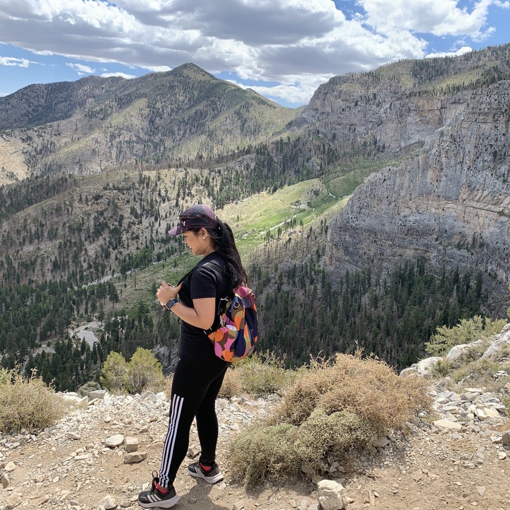 Cathedral Rock - From the top. - Hiking Near Me - Mt Charleston, Nevada