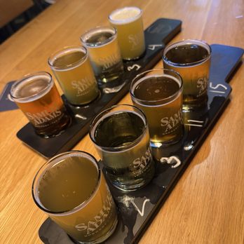 Samuel Adams Tap Room - Love a good beer flight - Beer Bar Near Me - Boston, Massachusetts