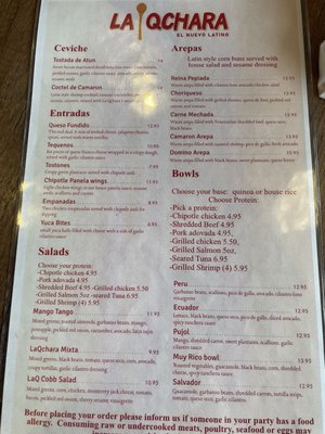 Menu photo 1 La Qchara Beverly, MA