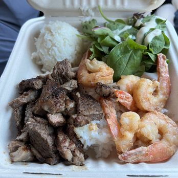 808 Plates Maui - Ribeye/Garlic Shrimp - Food Trucks Near Me - Kahului, Hawaii 808 Plates Maui - Ribeye/Garlic Shrimp - Food Trucks Near Me - Kahului, Hawaii